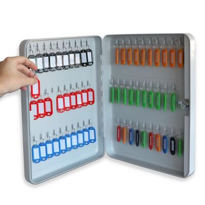 Metal Keychain for 60 Keys
